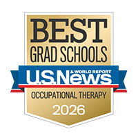 US News Best Grad School for Occupational Therapy Badge
